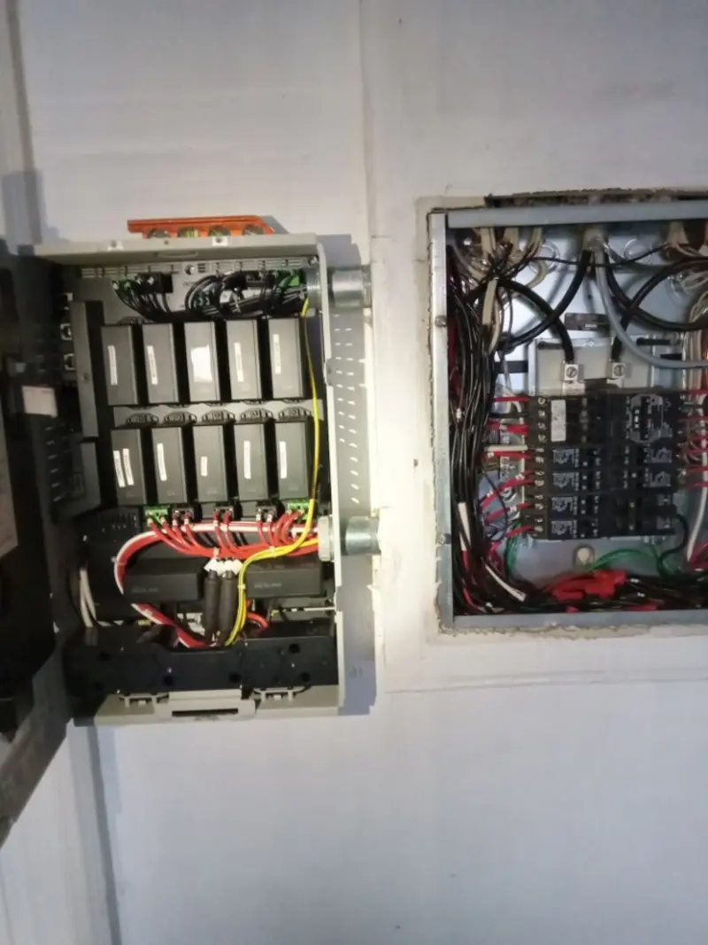 Electrical panel upgrade completed for Commercial Electrician Services in Wenham